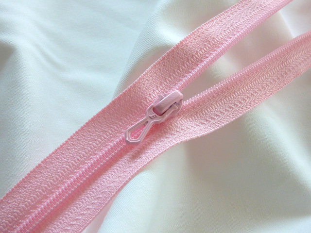 Spirale 4mm Rose - Fermeture Eclair