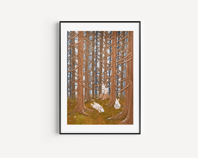 Zima prihaja (Giclée print)