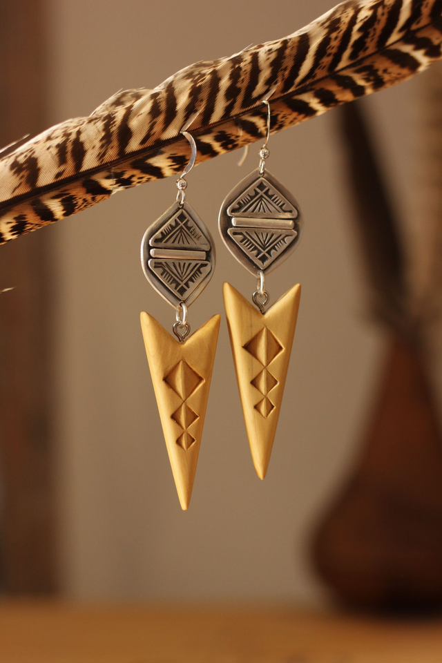 Boucles d'oreille "Wild Arrow"