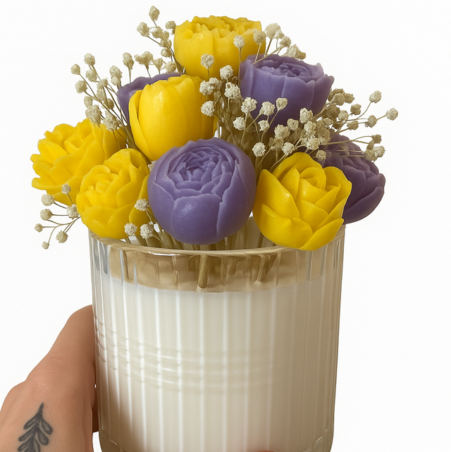 Wax Melt &amp; Candle Bouquet