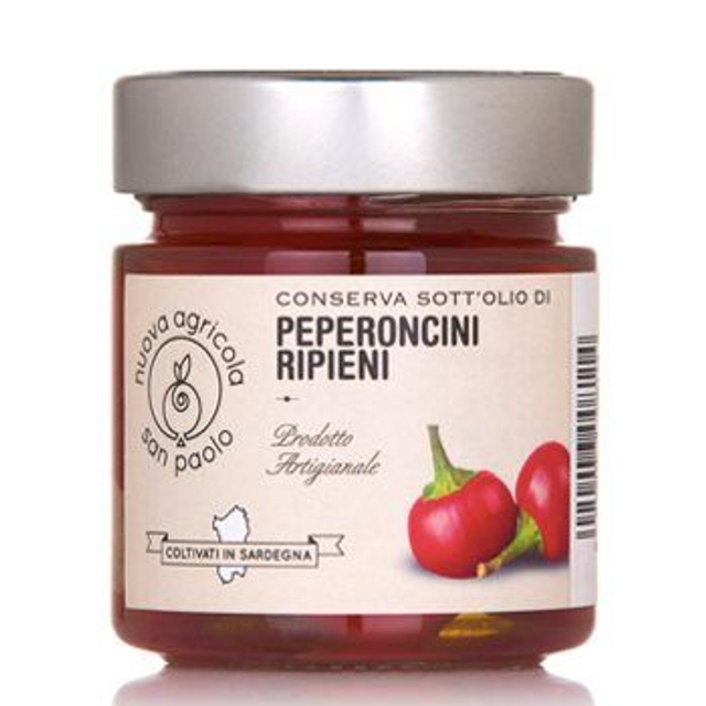 Peperoncini Ripieni San Paolo - Chilli peppers stuffing tuna 230 gr