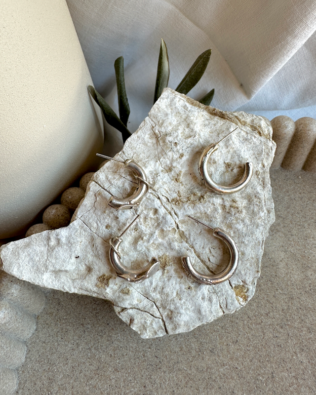 Orecchini Semicerchio foglie