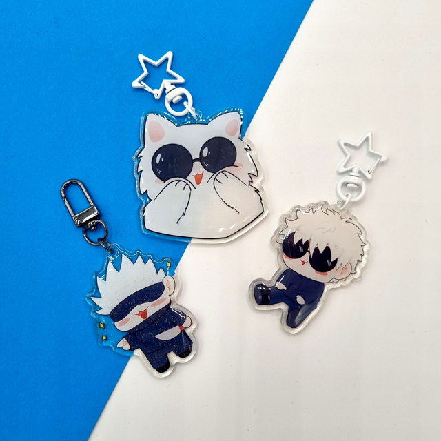 (JJK) All the GOJOS | KEYCHAINS