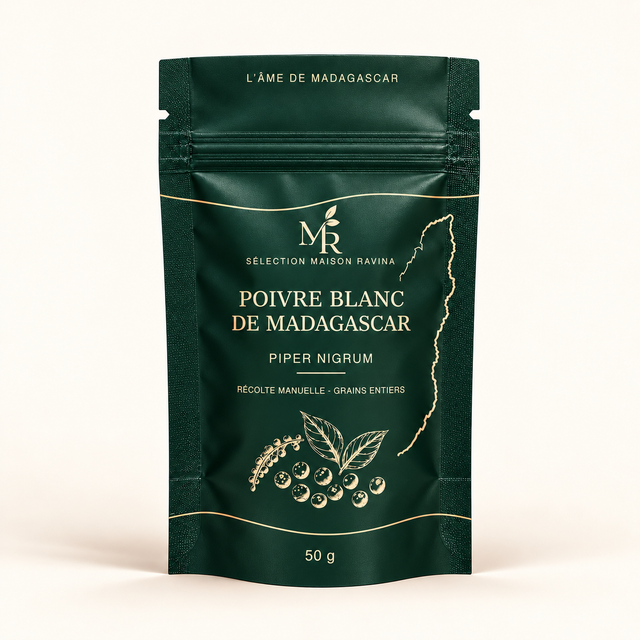 Poivre blanc de Madagascar – 50 g