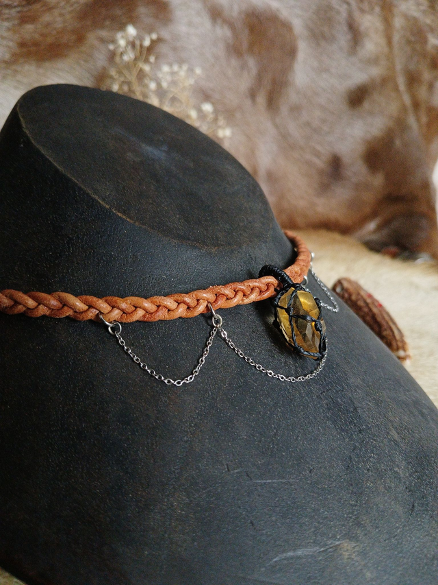 Tanneur Solaire – Cuir &amp; Citrine