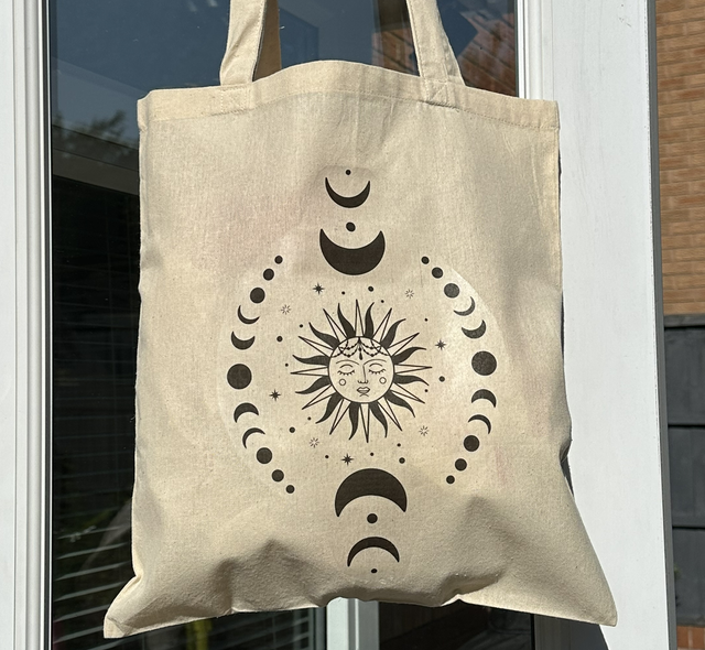 Sun and Moon Tote Bag