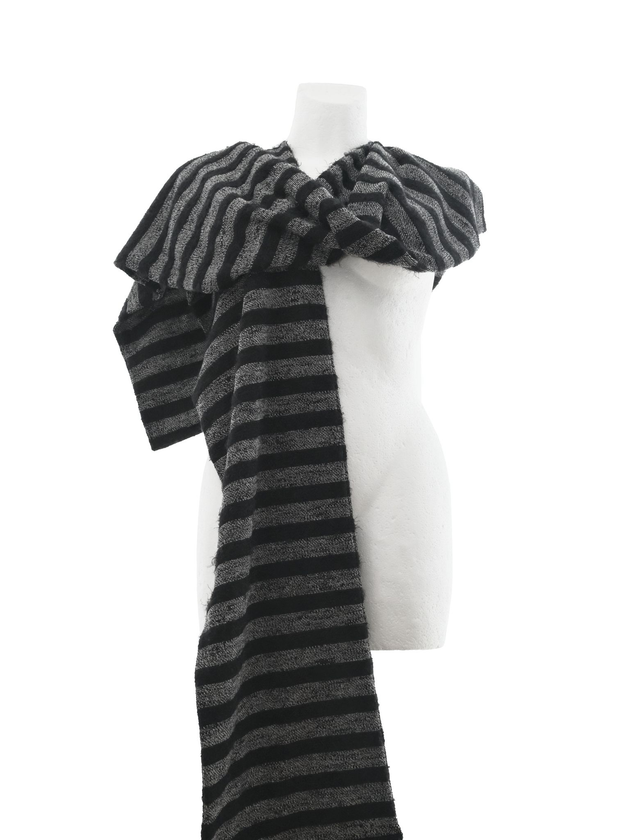 Schal „Linien“ mit Kapuze