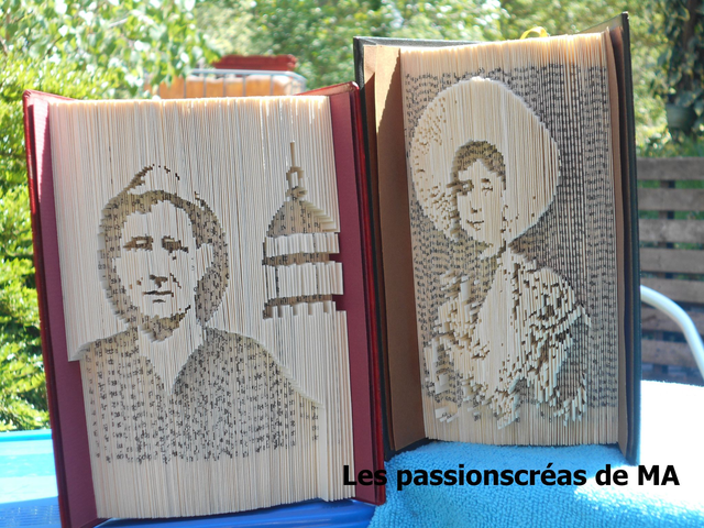 Pêcheur, sculpture sur live