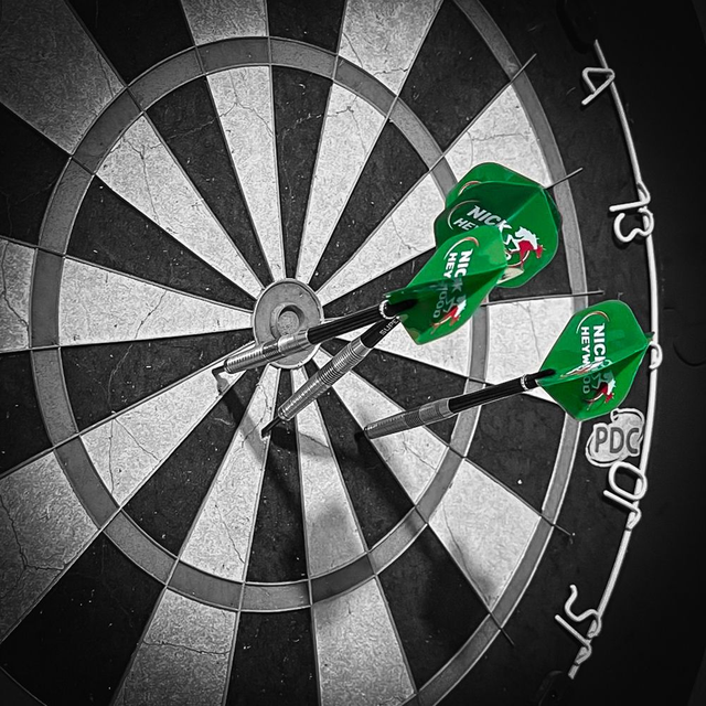 Nick Heywood - Ailettes de fléchettes