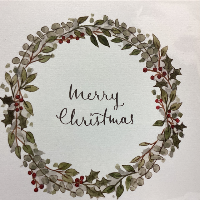 Christmas Sophie Botsford - Christmas Holly Wreath