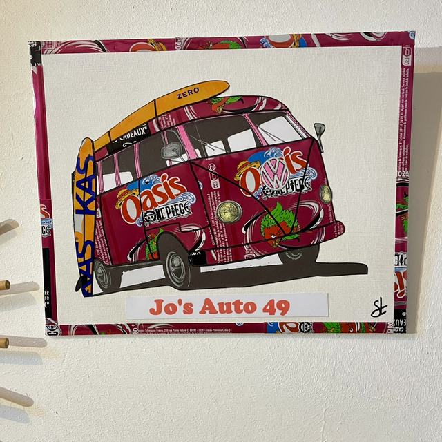 Tableau Combi van vintage 