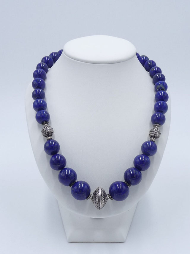 Collier lapis lazuli