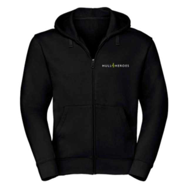 Black Zip Hoodie