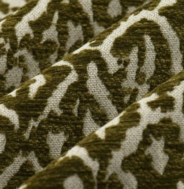 Trousse de maquillage Jacquard kaki