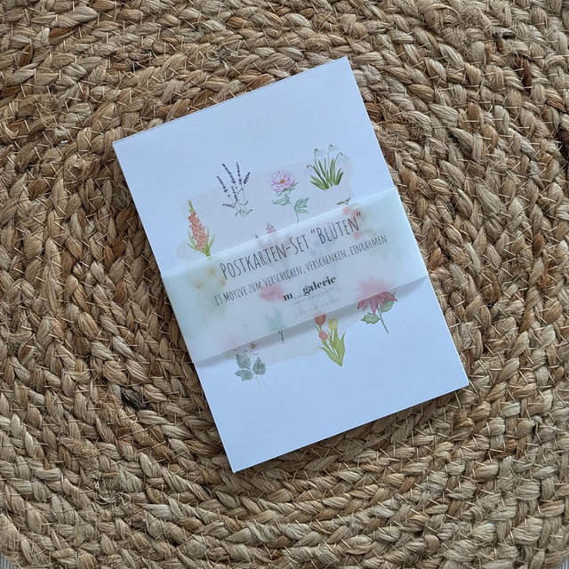 "Blüten" Postkarten Set