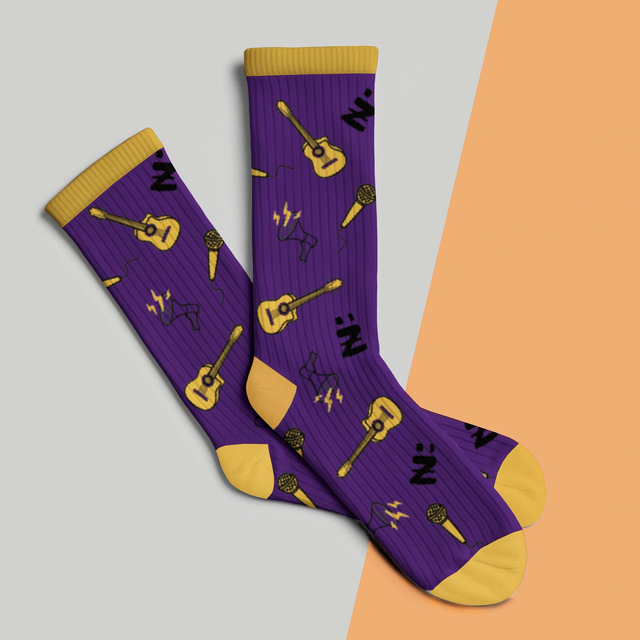 Chaussettes [Funky Purple]
