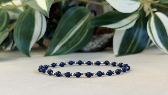 Bracelet | Lapis-Lazuli - Royal 1