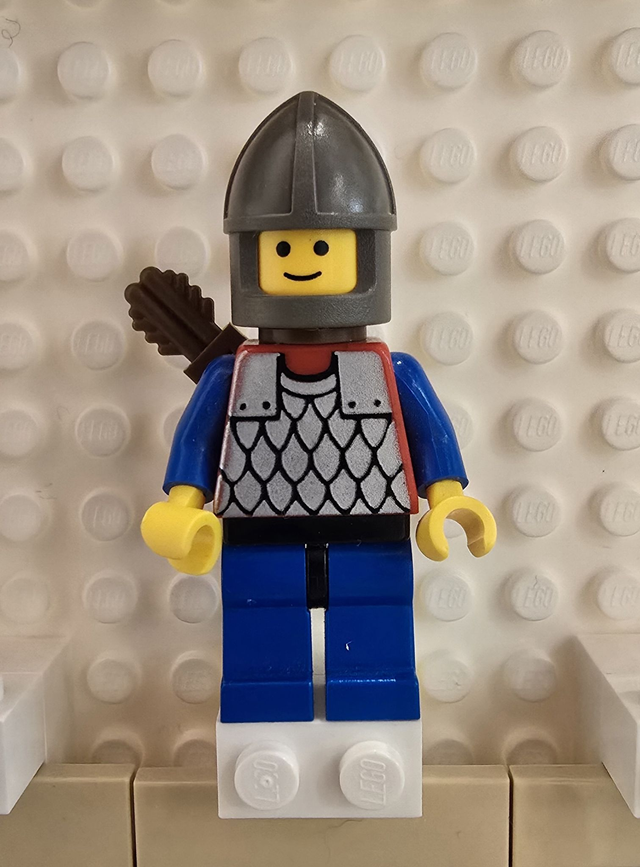 LEGO cas151a Schuppenpanzer Ritter Minifigur