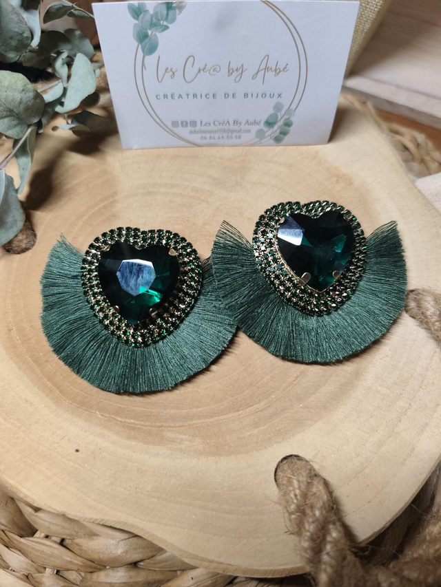 BO BIG COEUR DIAM'S VERT 0001340