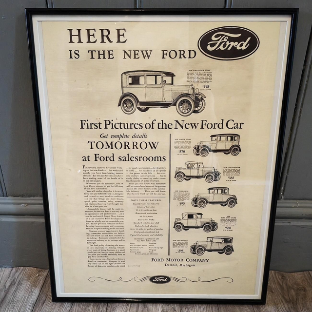 Ford Model A Poster 