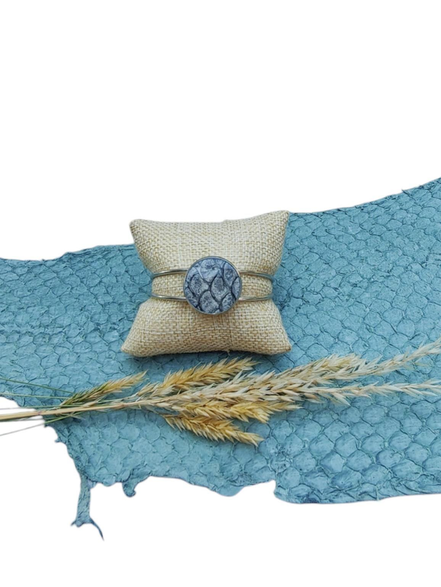 Bracelet en cuir de poisson 