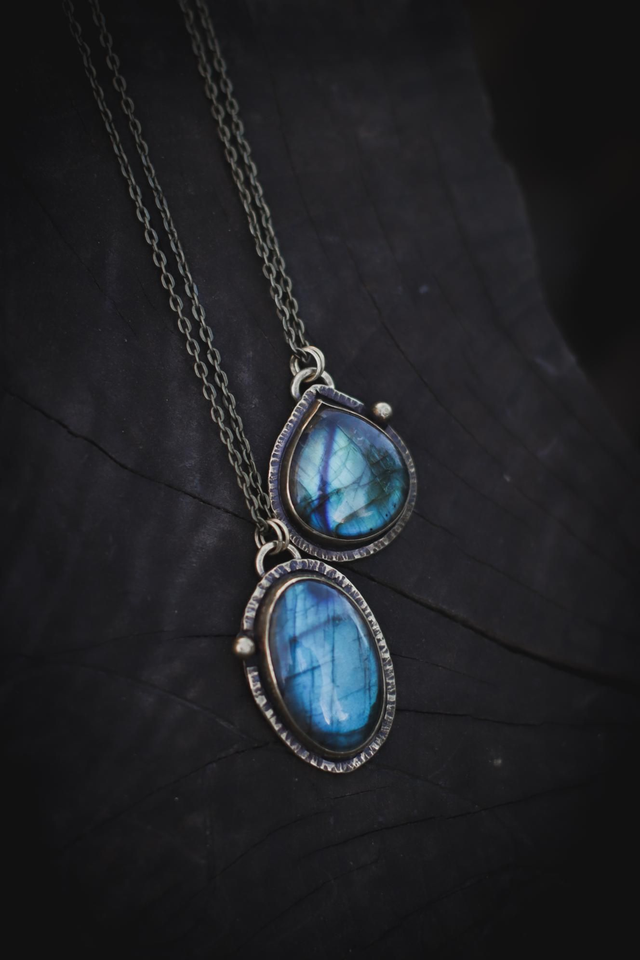 ◈ Ciel étoilé ◈ pendentifs réversibles 