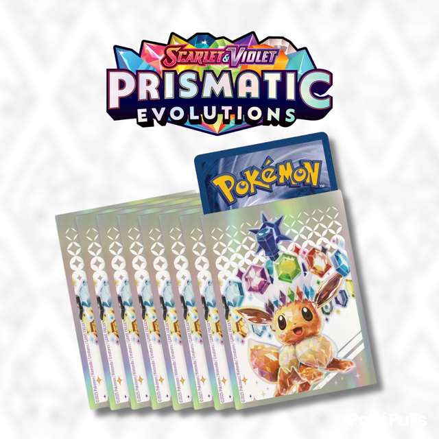 Pokémon TCG: Prismatic Evolutions Sleeves - Stellar Tera Eevee (65kpl)
