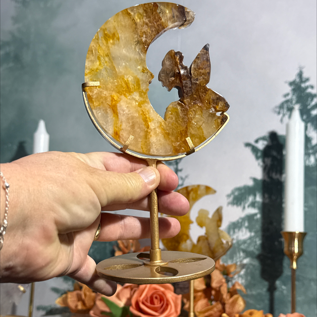 Golden healer fairy moon 