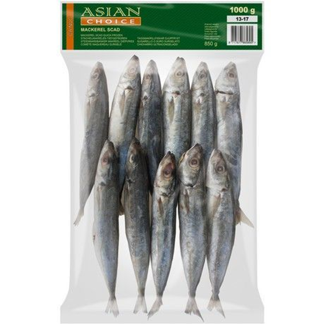 Asian Choice Scad Mackerel W/C 13/17