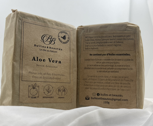 Savon - SOAP- ALOE VERA