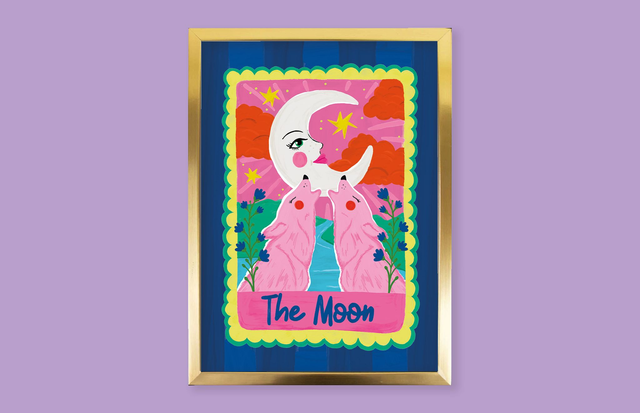 The Moon Tarot Print
