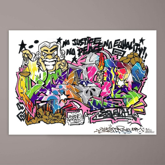 "MYSTO" ART-PRINT A2 / 300 G/M2 