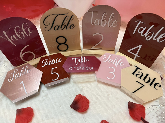 Numéro de table