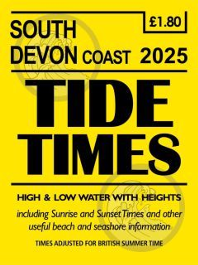 Tide Times South Devon Coast (Based on Dartmouth)