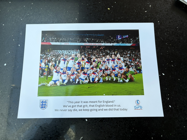 Euro Winners A4 Poster 