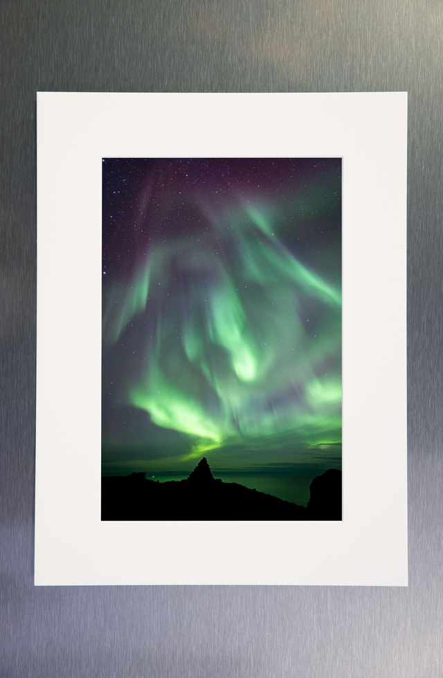 Photo &quot;Le cairn&quot; avec passe-partout