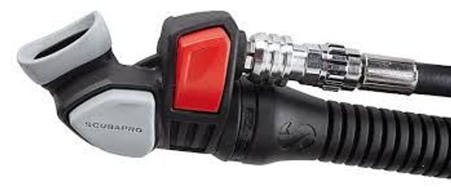 Scubapro tuyau annelé avec son inflateur