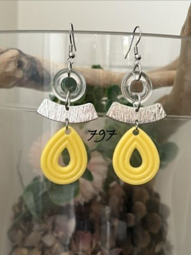 💛 Boucles d’oreilles lumineuses – Réf. 797