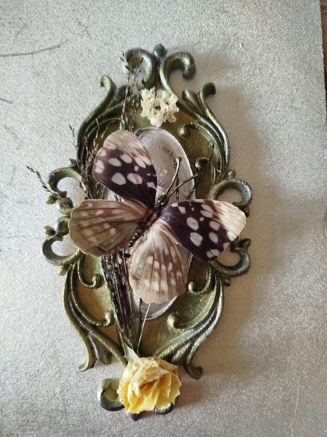 Portail de faërie paillon vert