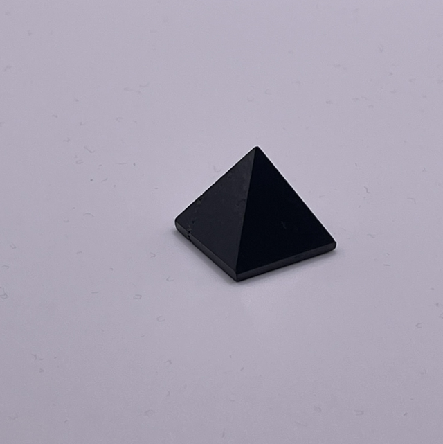 Black Chalcedony Pyramid Mini
