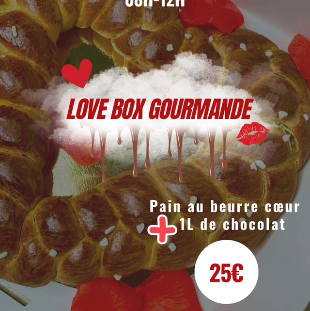 Love box gourmande - 14 février 