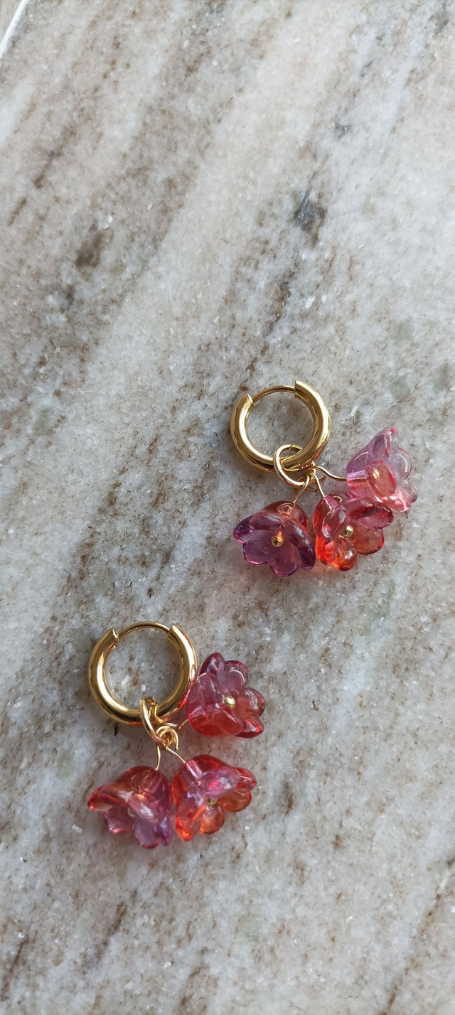 Auringonlasku korvakorut