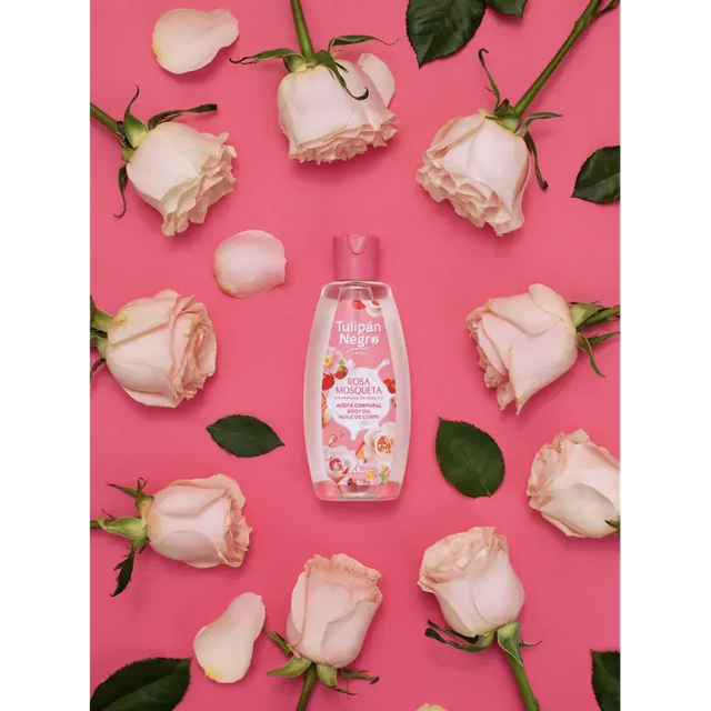 HUILE CORPORELLE TULIPE ROSE MUSQUÉE