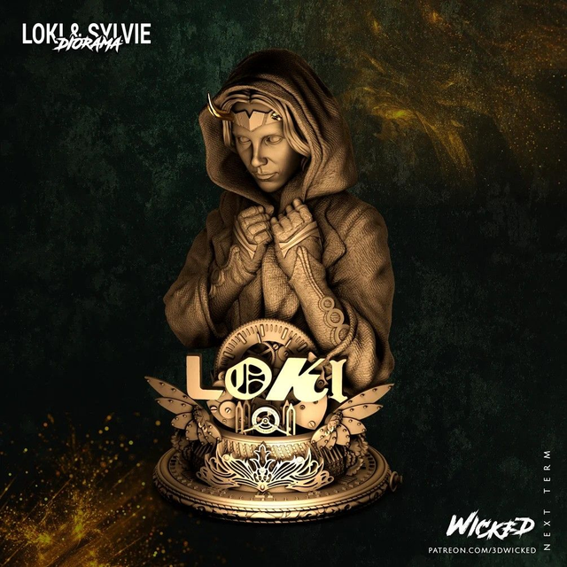 Buste SYLVIE (LOKI) série movie