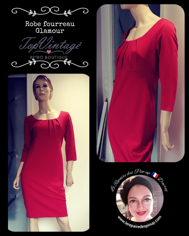 Robe Vintage Chic Glamour T40