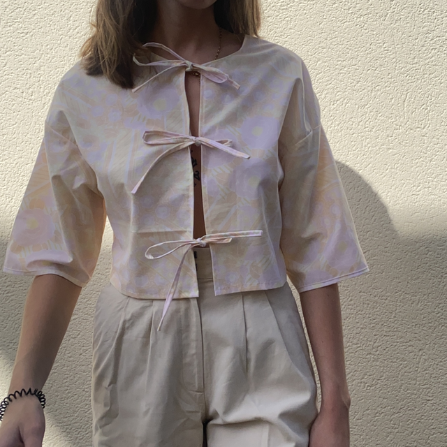 Chemise à noeuds avant