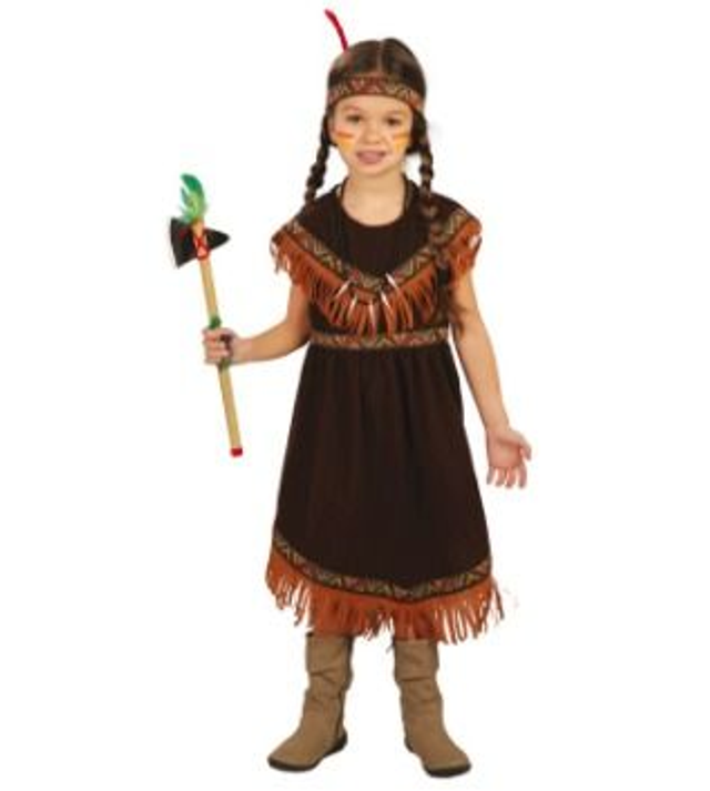 CARNEVALE , COSTUME BAMBINA  INDIANA 