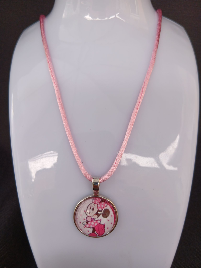 Collier Héros Préférés avec Cordon, Minnie, Mario, Spiderman et Plus !