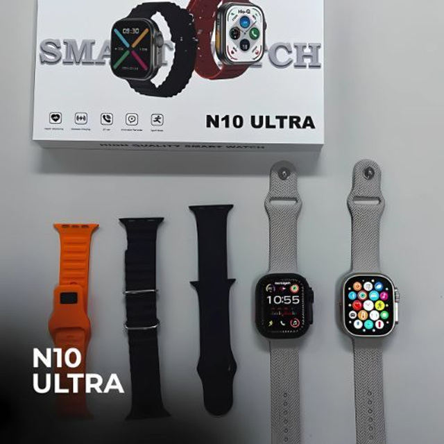 N10 Ultra 49mm | 4 Pulseiras
