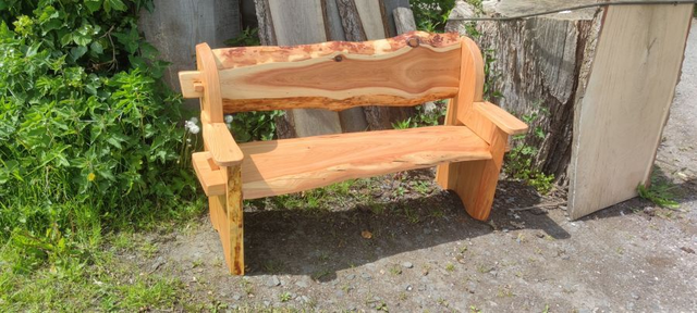 Wooden Cottage Bench Seat